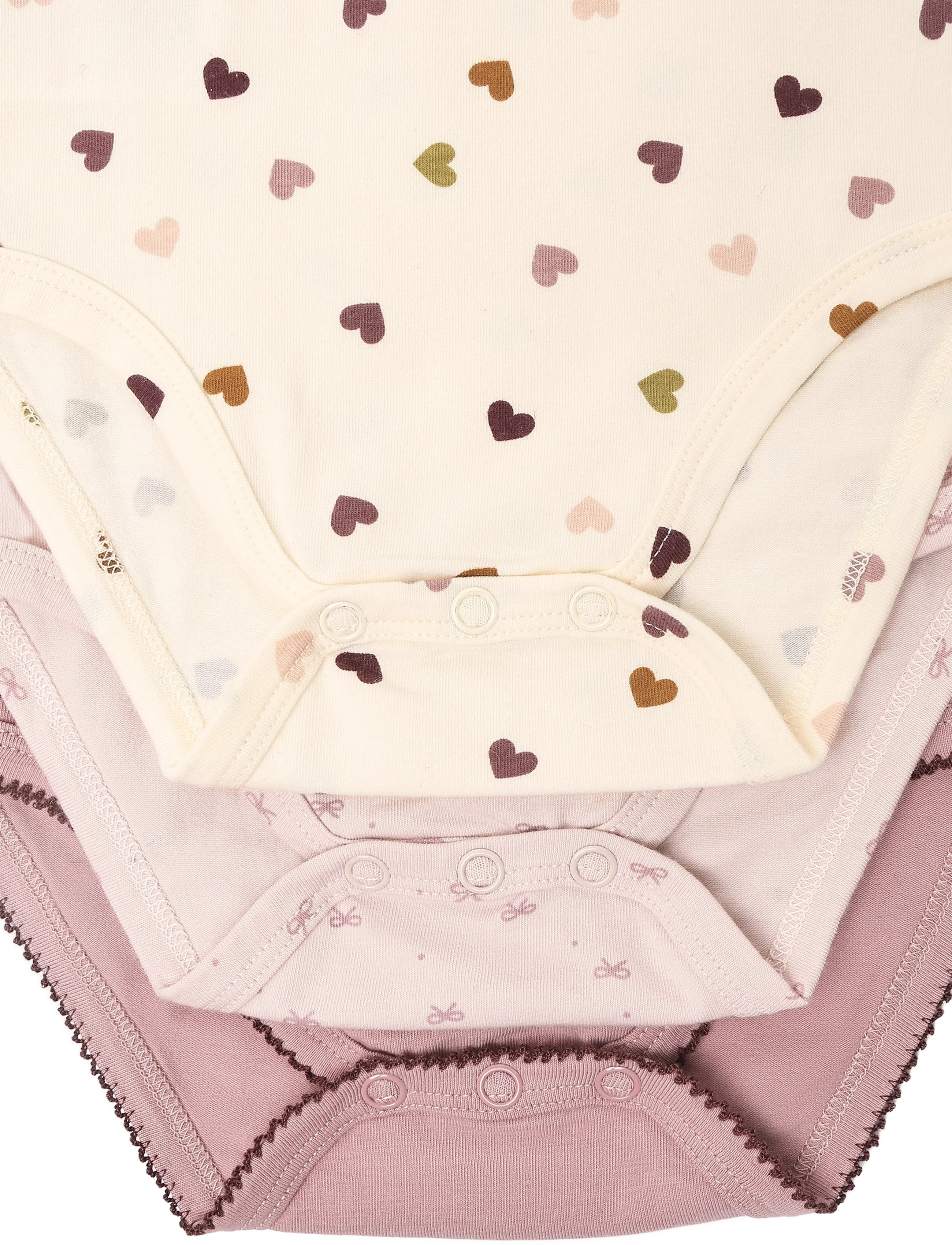 Hust & Claire - HCBella Bow - bodide multipakk - hushed pink - 3