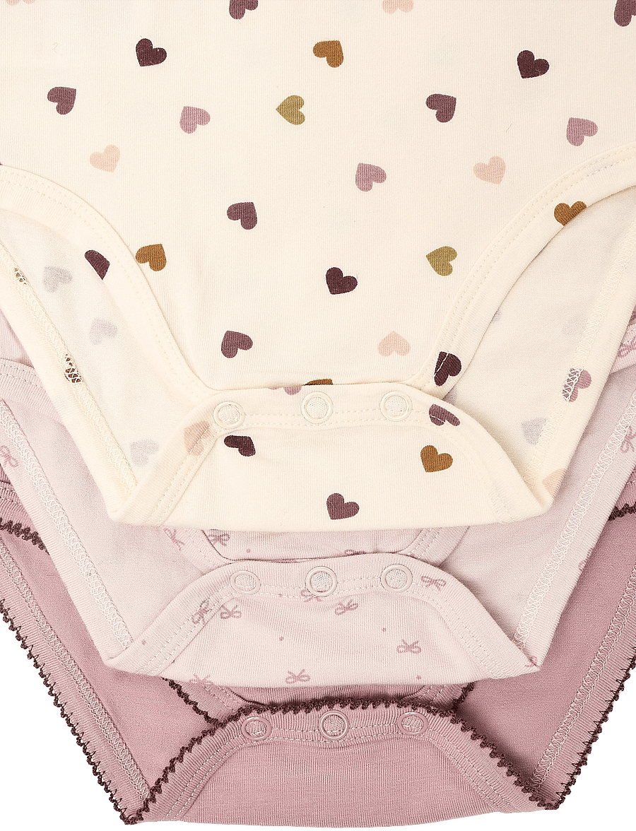 Hust & Claire - HCBella Bow - bodide multipakk - hushed pink - 3
