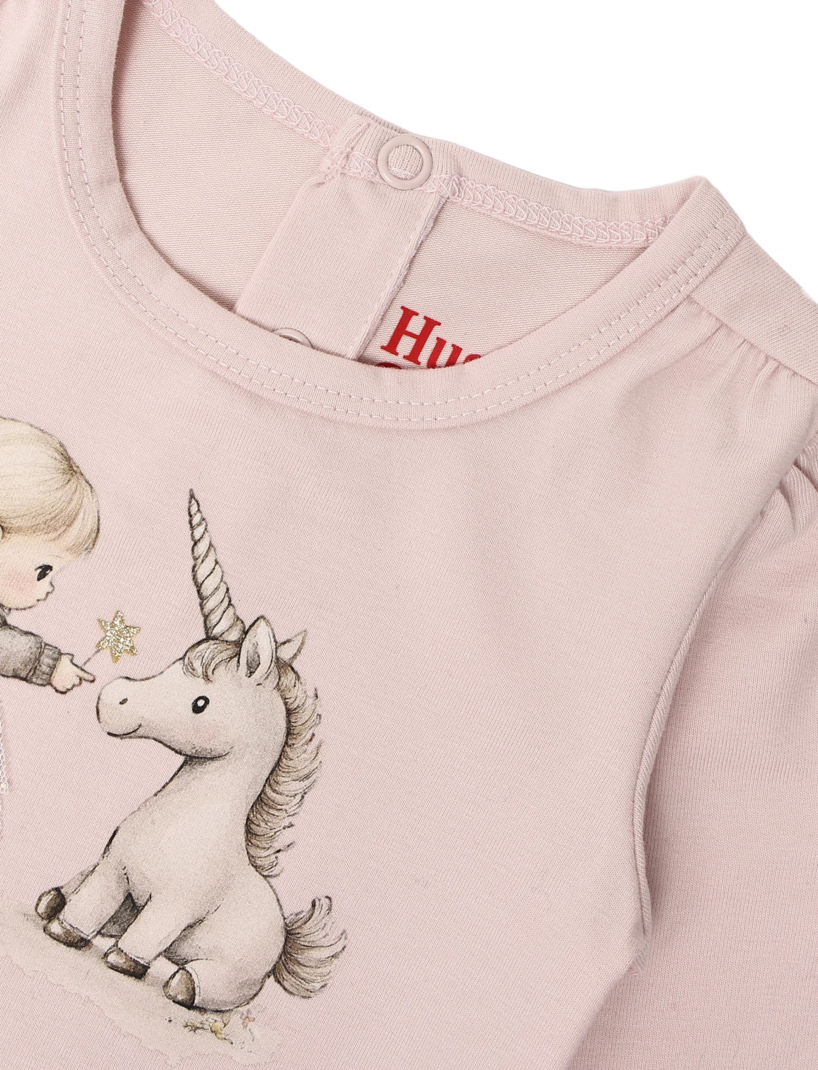 Hust & Claire - HCBritt Friends - langærmede bodyer - hushed pink - 2