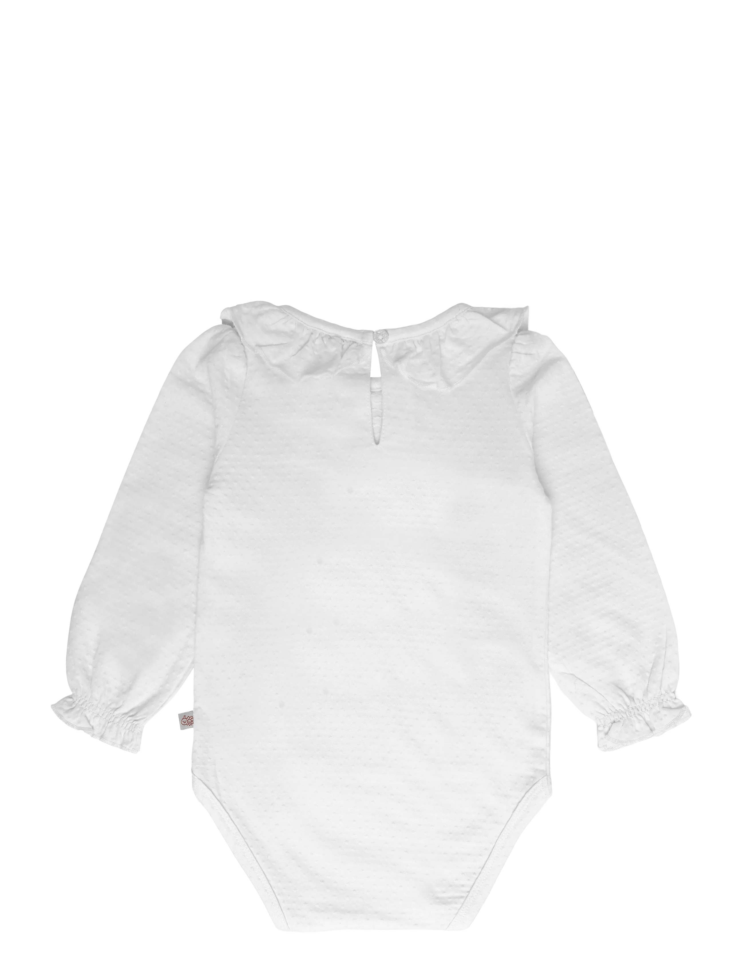 Hust & Claire - HCBritt frill - langärmelige bodys - ivory - 1
