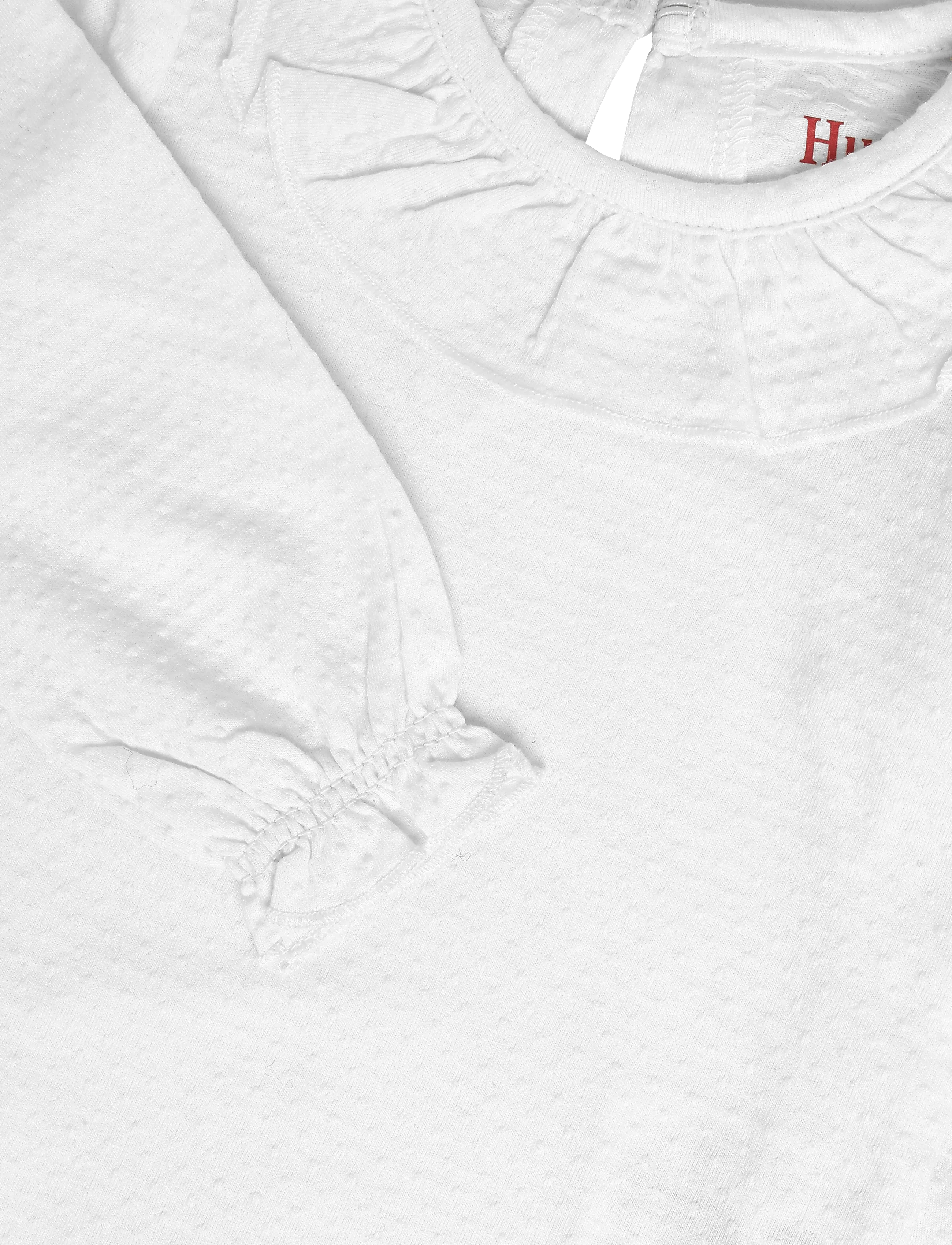 Hust & Claire - HCBritt frill - langärmelige bodys - ivory - 2