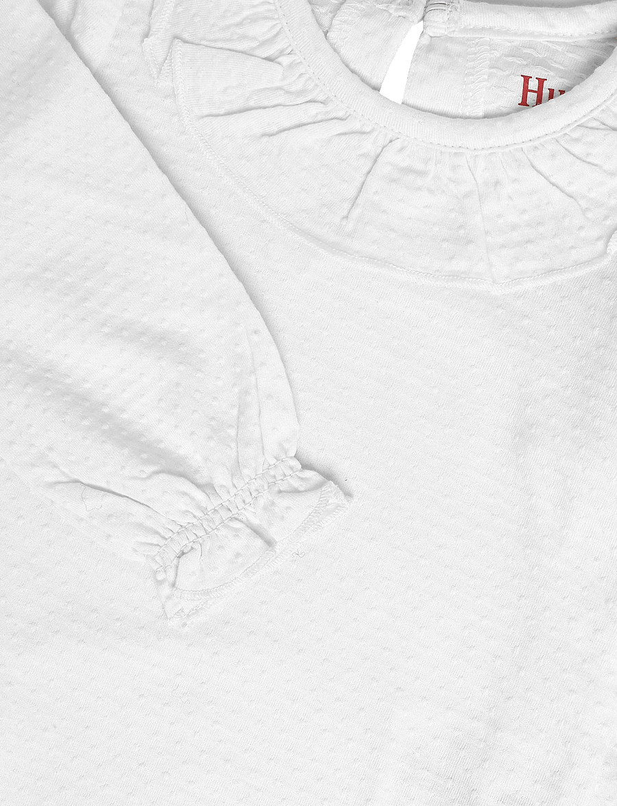 Hust & Claire - HCBritt frill - langärmelige bodys - ivory - 2
