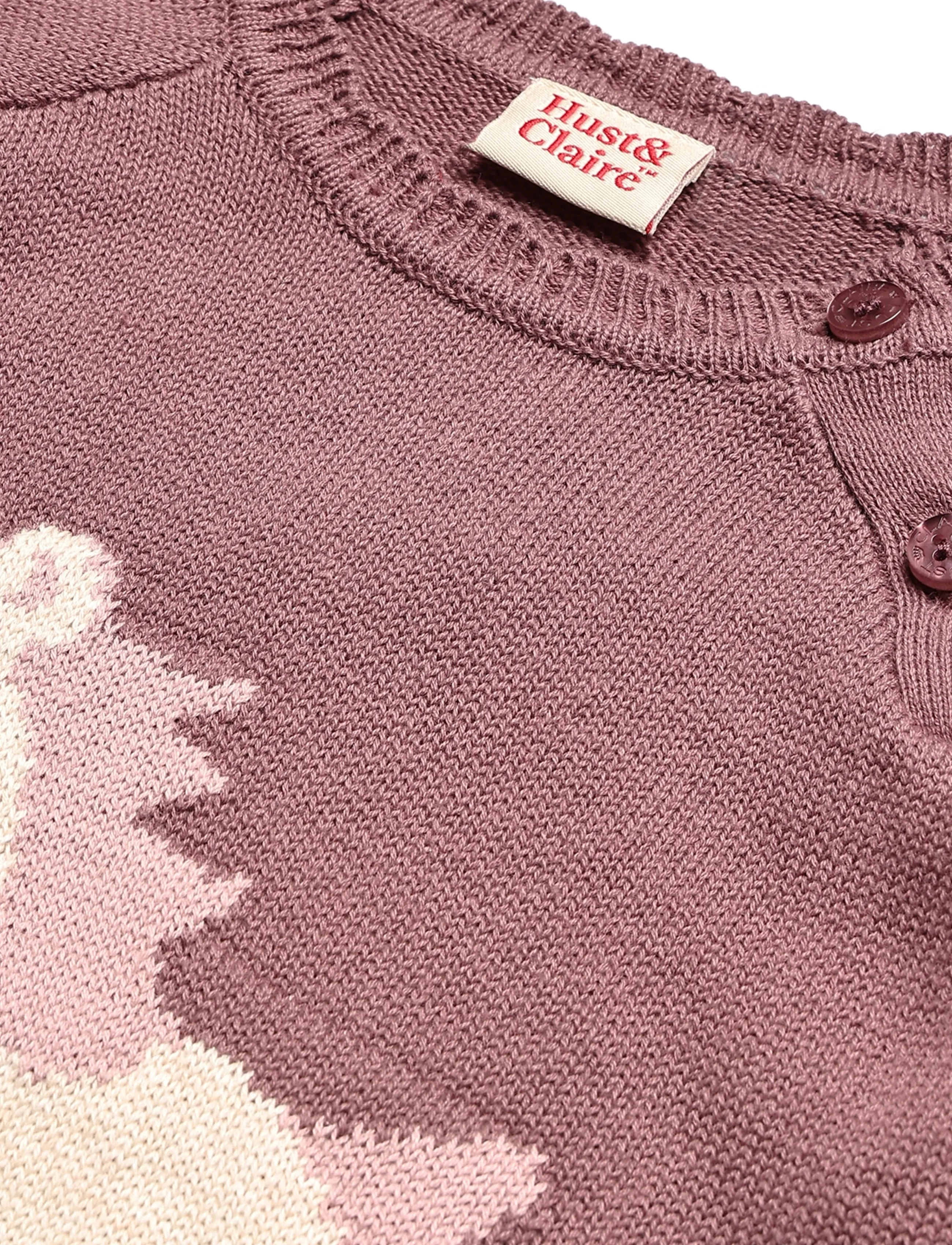 Hust & Claire - HCPusle Magic - trøjer - plum - 2