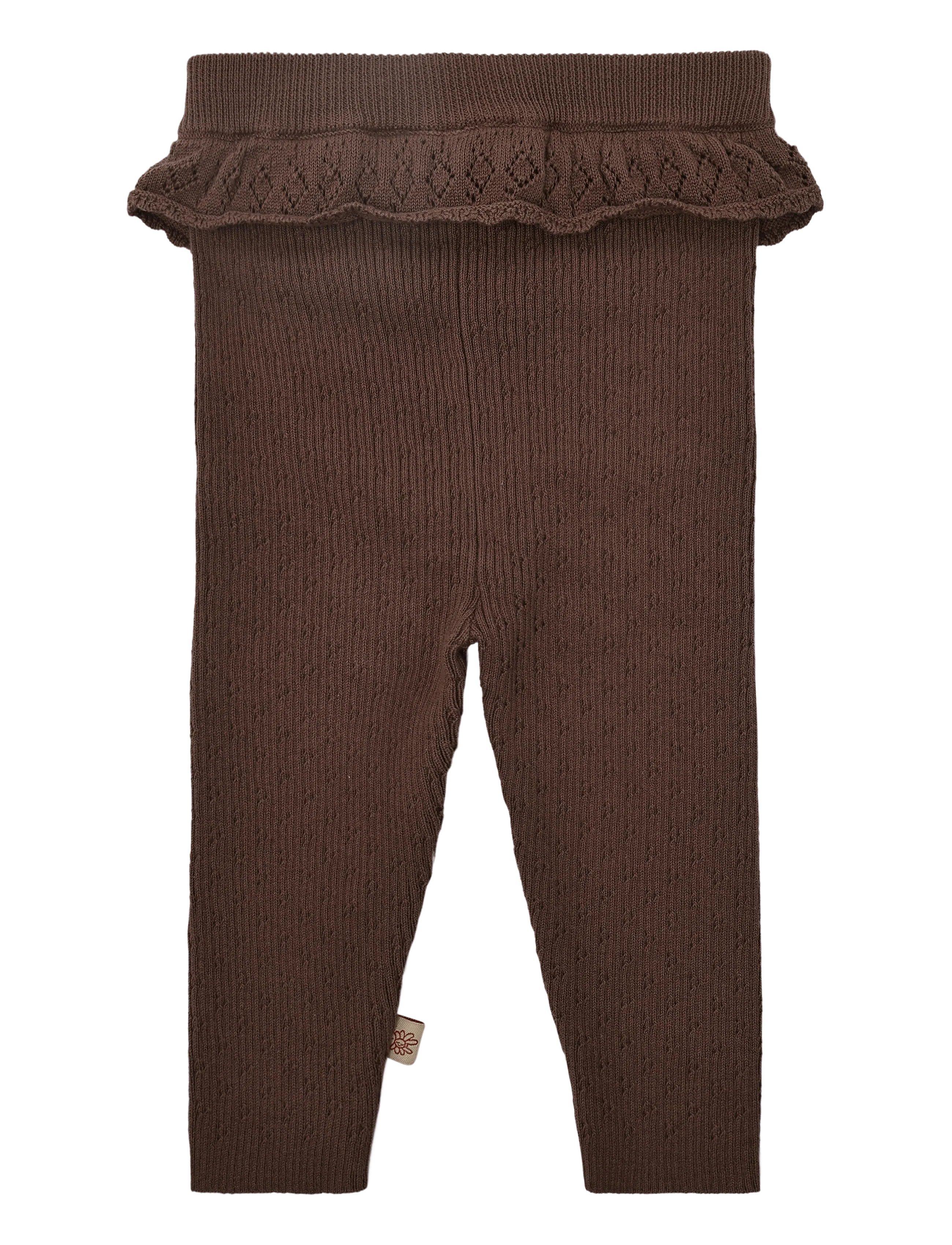 Hust & Claire - HCLisa knit rib - leggings - plum - 1