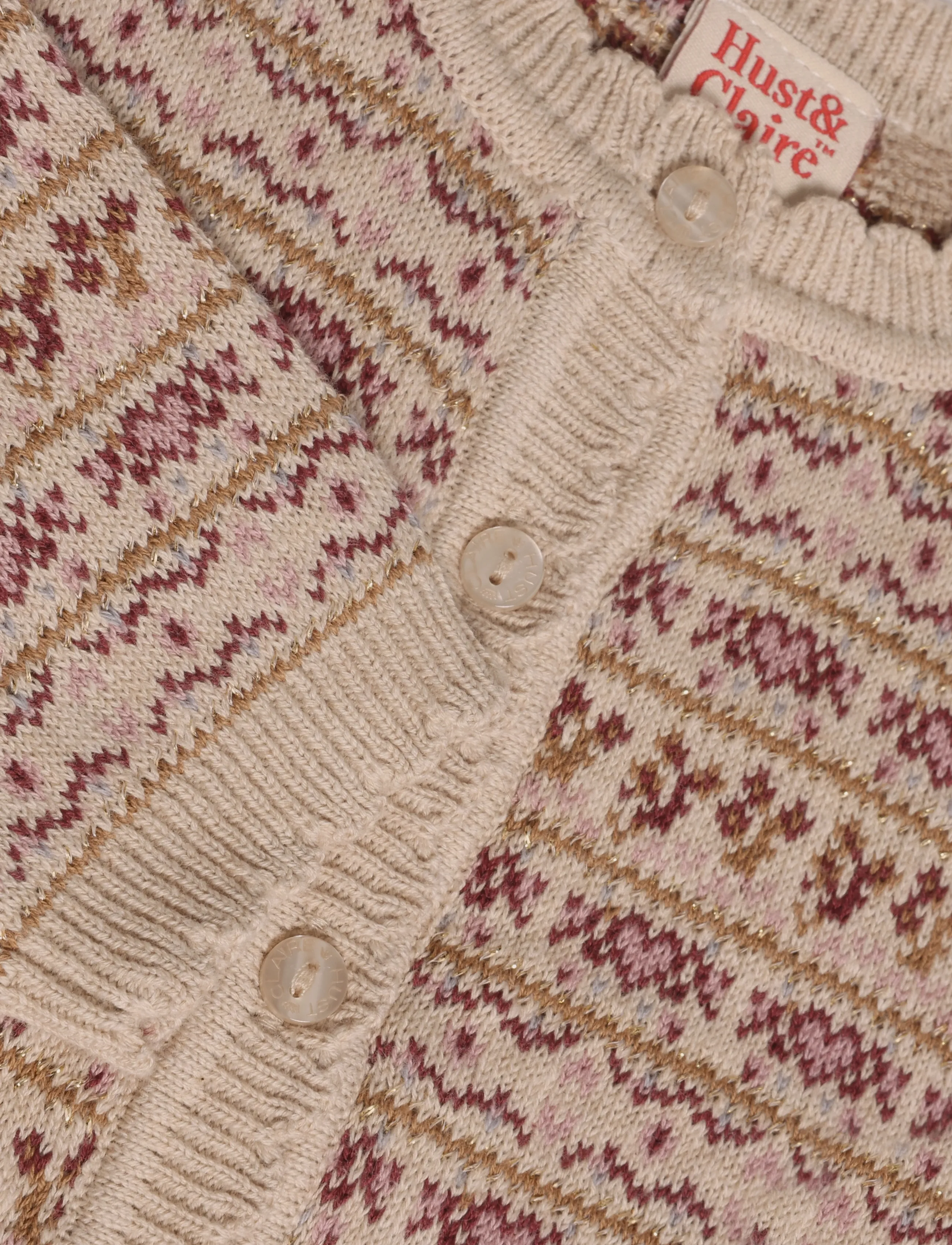 Hust & Claire - HCCilja Nordic - old beige melange - 2