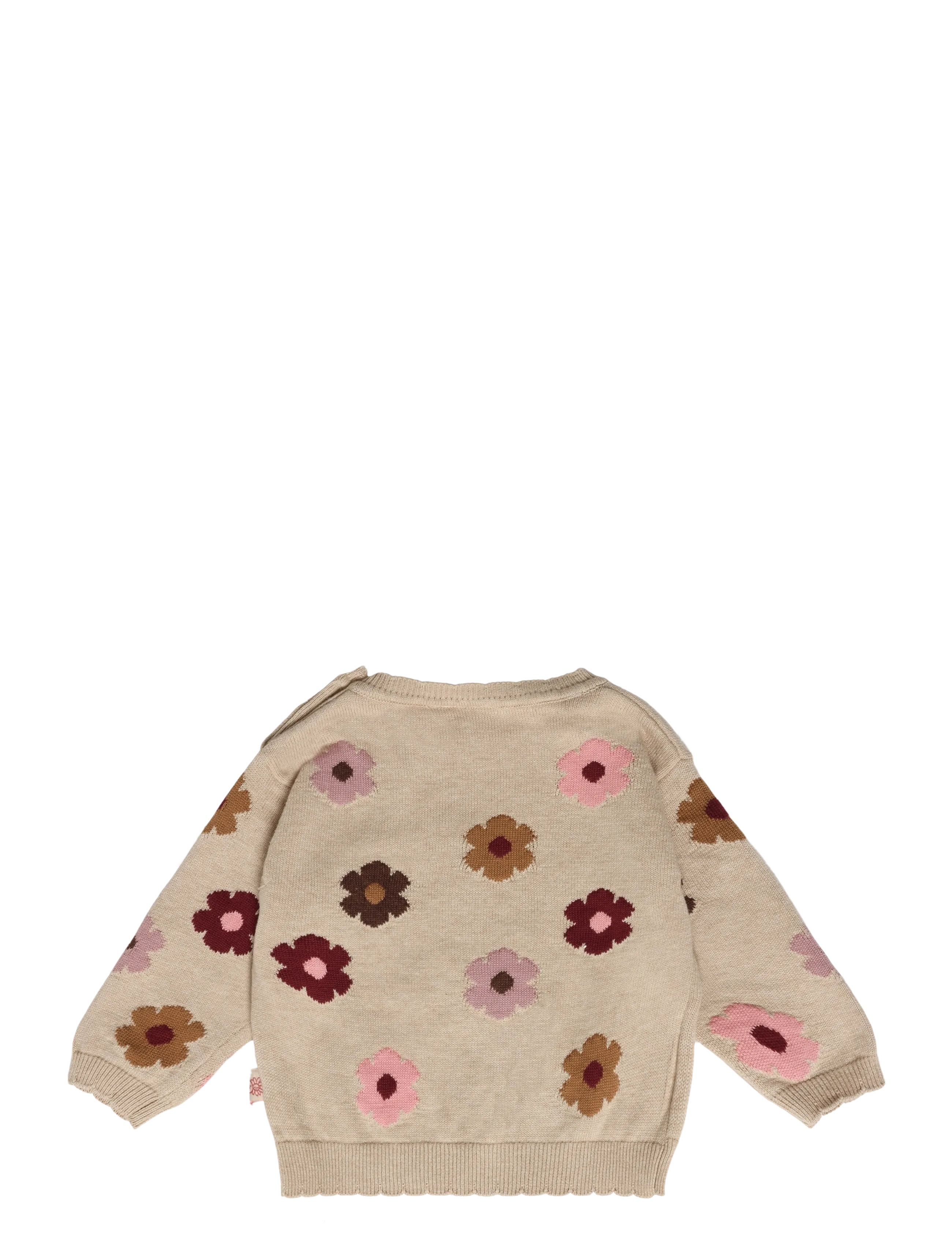 Hust & Claire - HCPusle Flower - pullover - old beige melange - 1