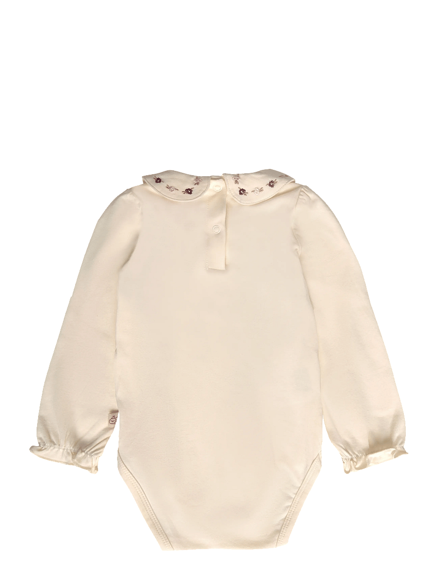 Hust & Claire - HCBritt smock - långärmade bodies - off white - 1