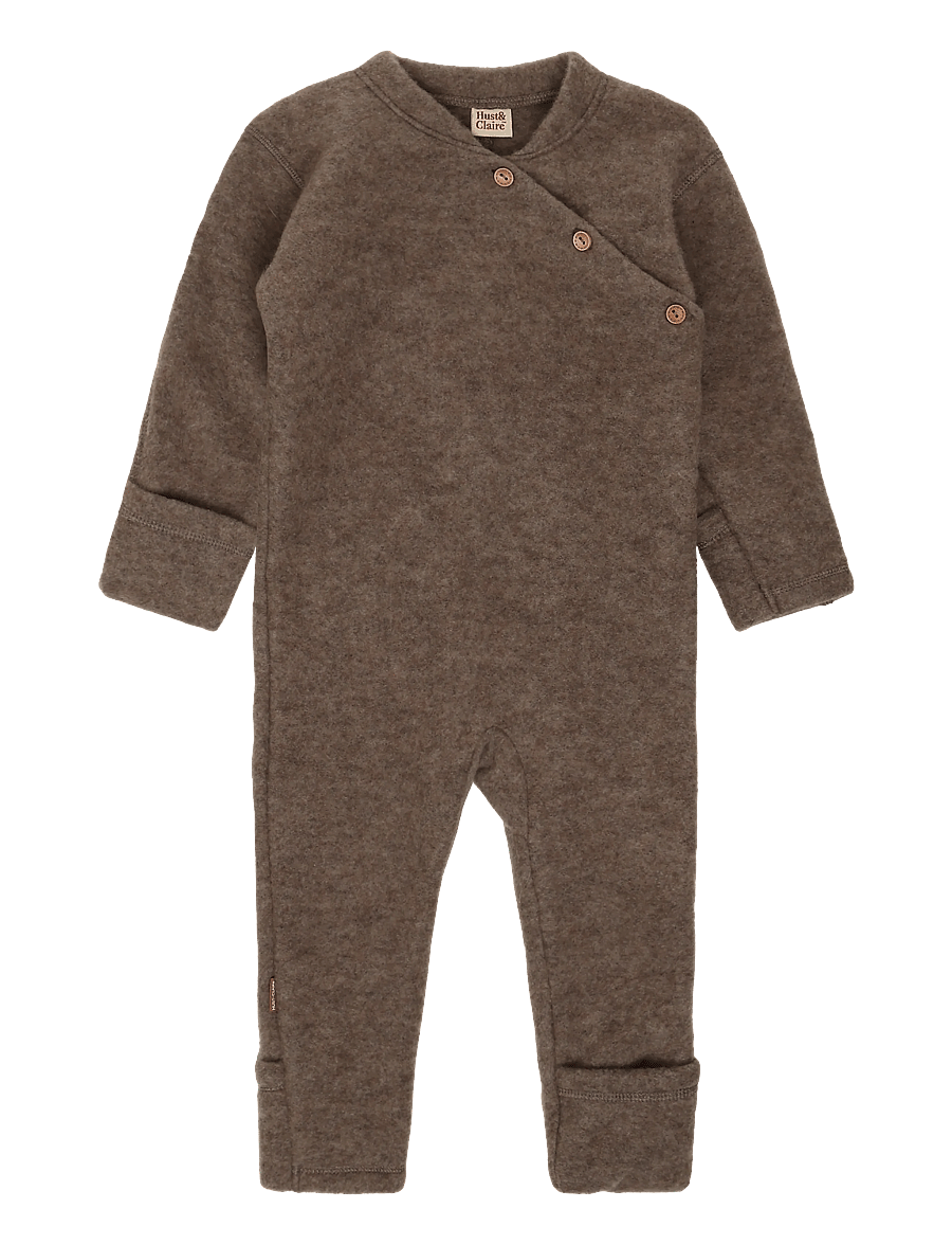 Hust & Claire - HCMerlin Wool - beebi alusriided - deer melange - 0