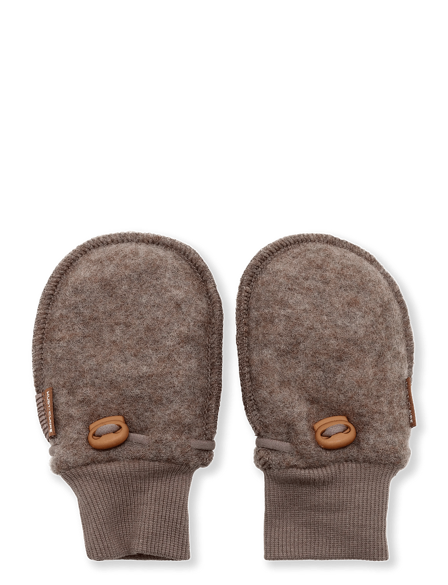 Hust & Claire - HCFerri Glove Wool - handskar - deer melange - 0