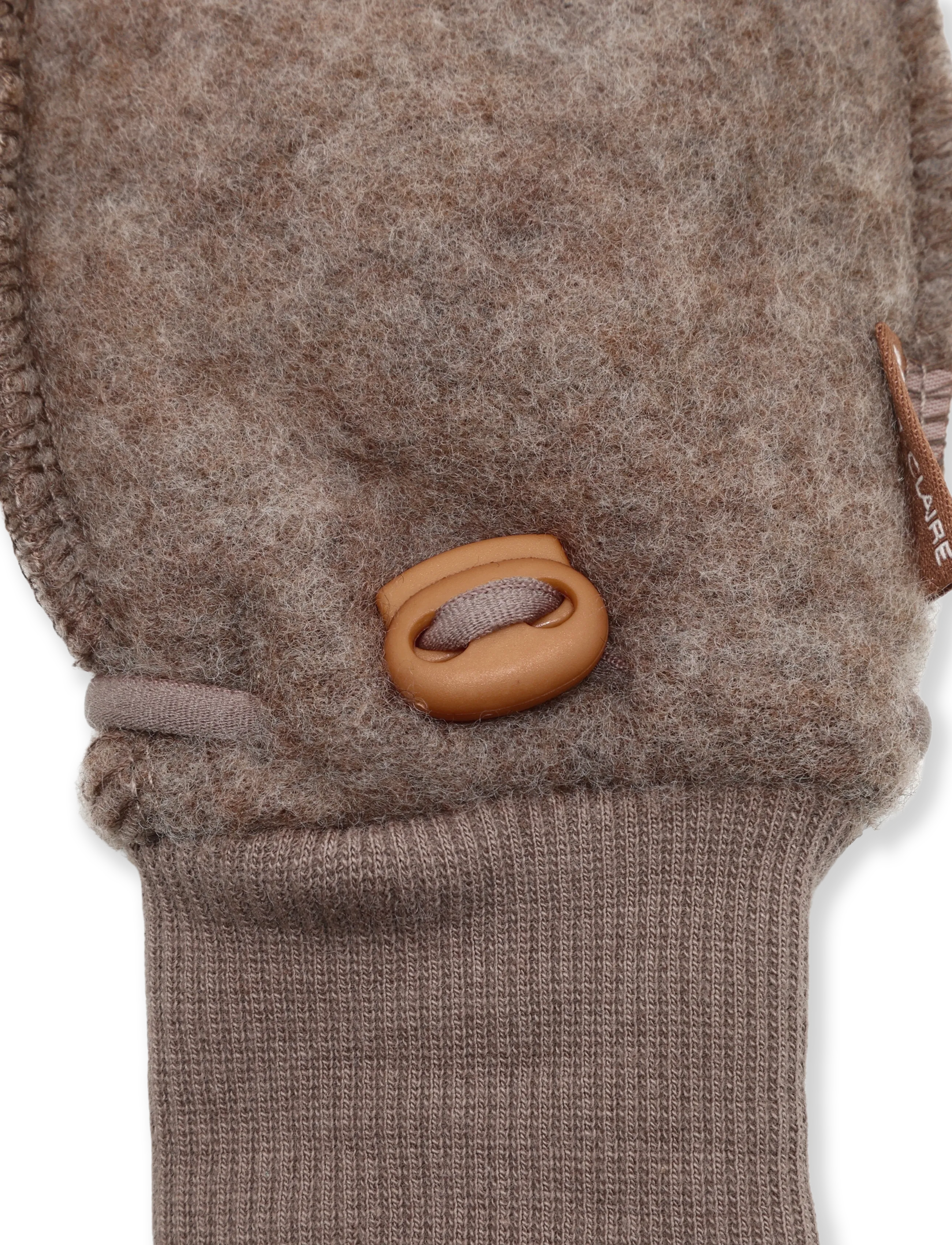 Hust & Claire - HCFerri Glove Wool - handskar - deer melange - 2