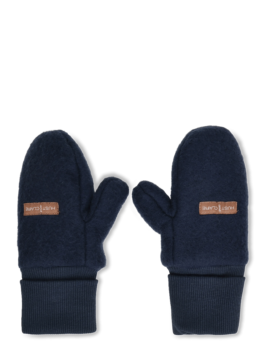 Hust & Claire - HCFelix Glove Wool - kindad - blues - 0