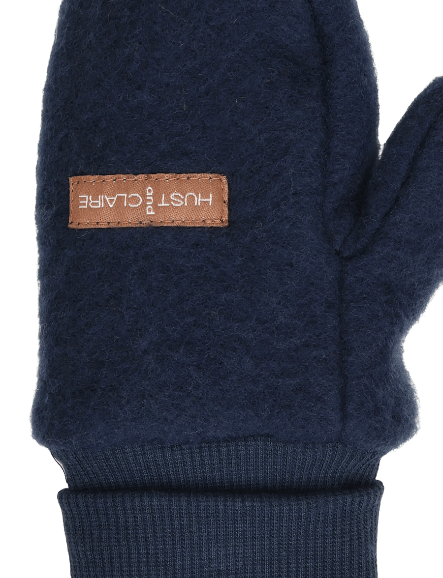 Hust & Claire - HCFelix Glove Wool - kindad - blues - 2