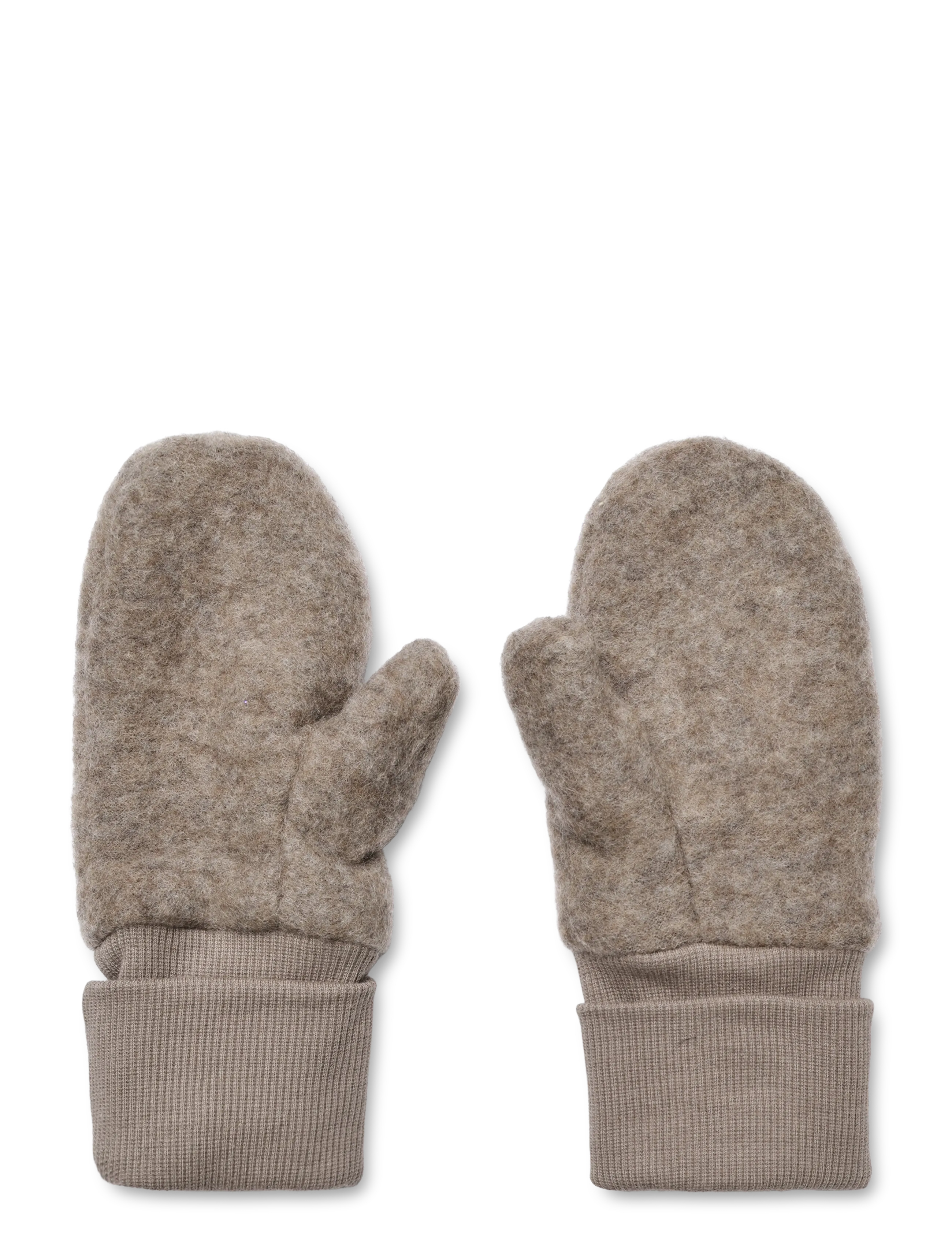 Hust & Claire - HCFelix Glove Wool - handskar - deer melange - 1