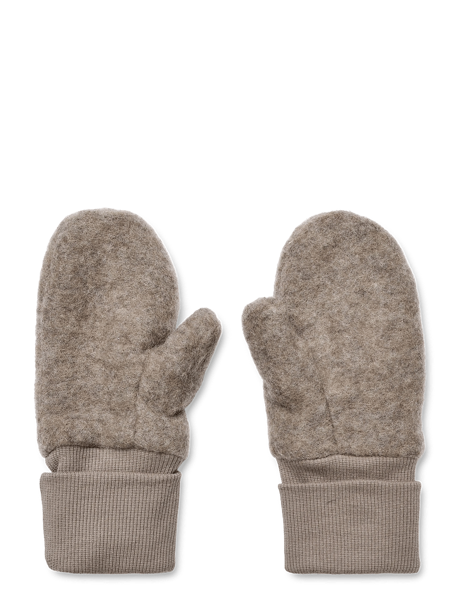 Hust & Claire - HCFelix Glove Wool - handskar - deer melange - 1