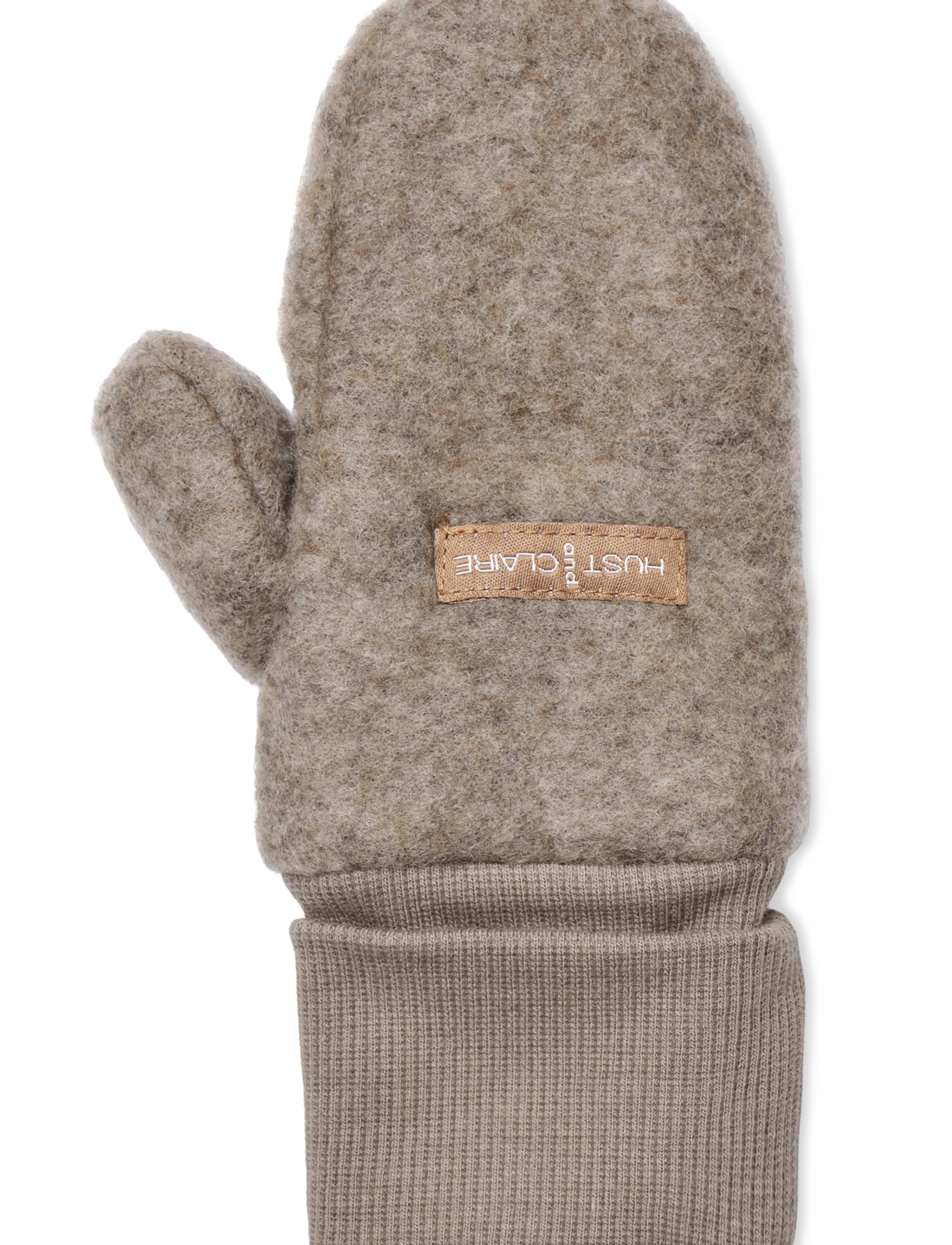 Hust & Claire - HCFelix Glove Wool - handskar - deer melange - 2