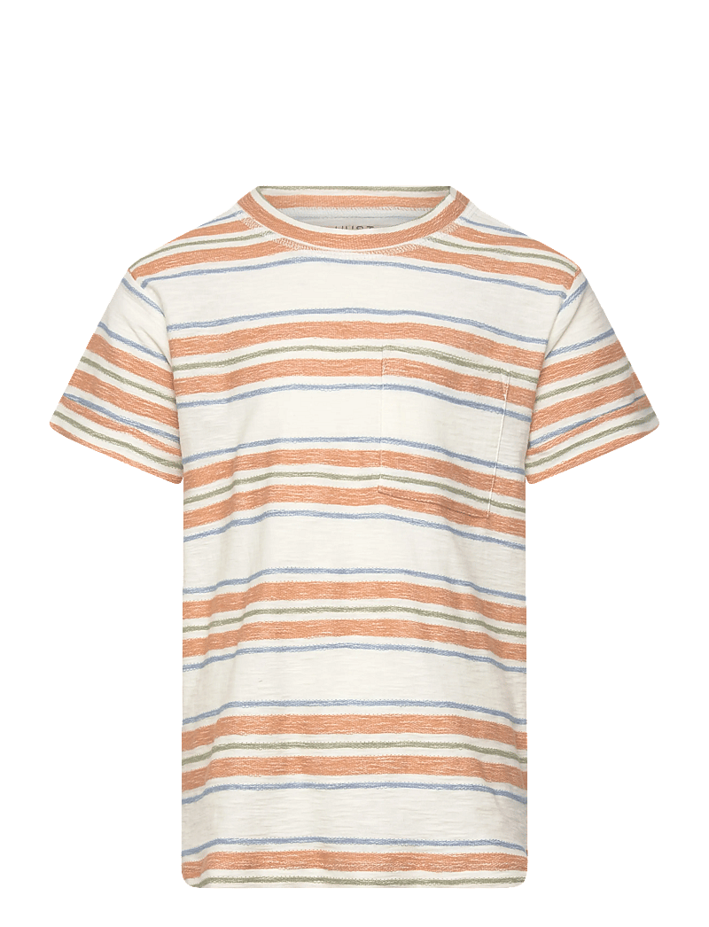 Hust & Claire - HCAnton Loop Stripe - kurzärmelige - ivory - 0