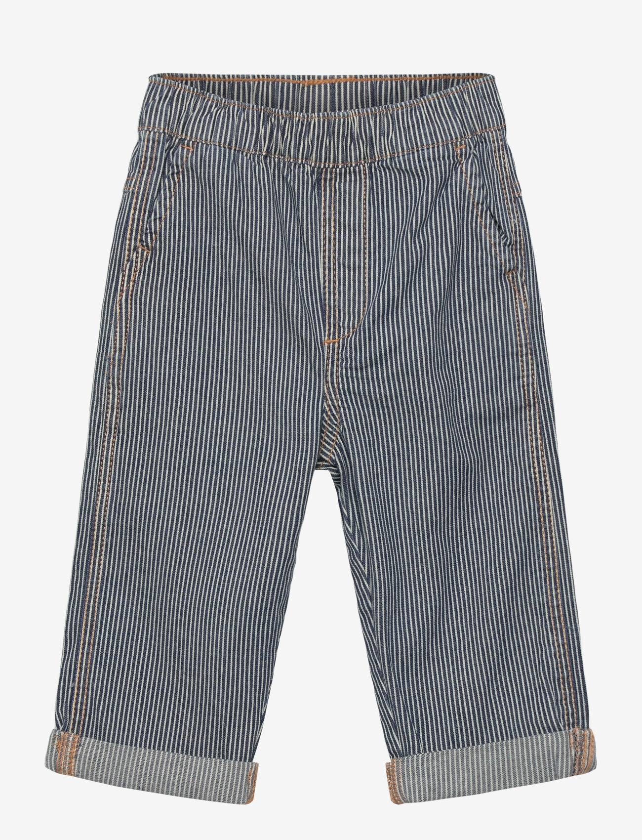 Hust & Claire - HCJean Yd stripe - loose jeans - blue denim - 0