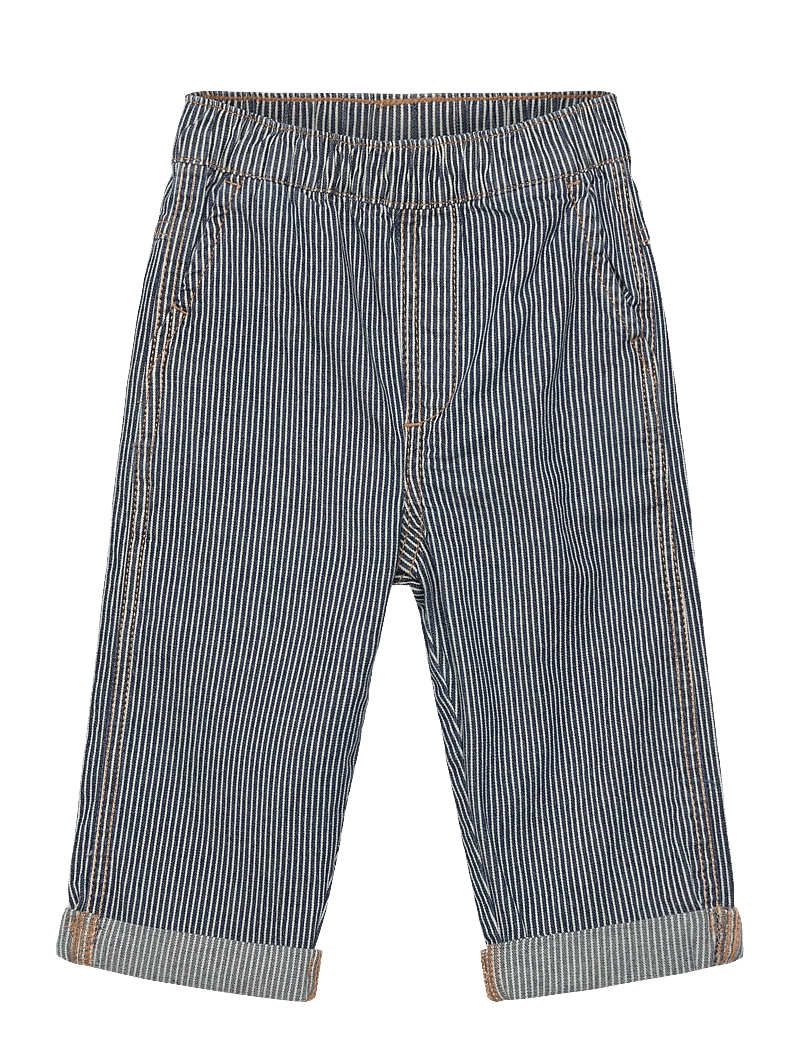 Hust & Claire - HCJean Yd stripe - loose jeans - blue denim - 0
