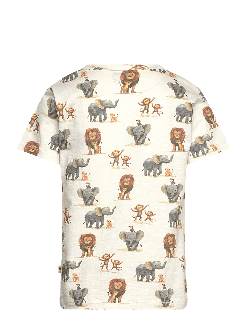 Hust & Claire - HCAugust Zoo - short-sleeved t-shirts - ivory - 1