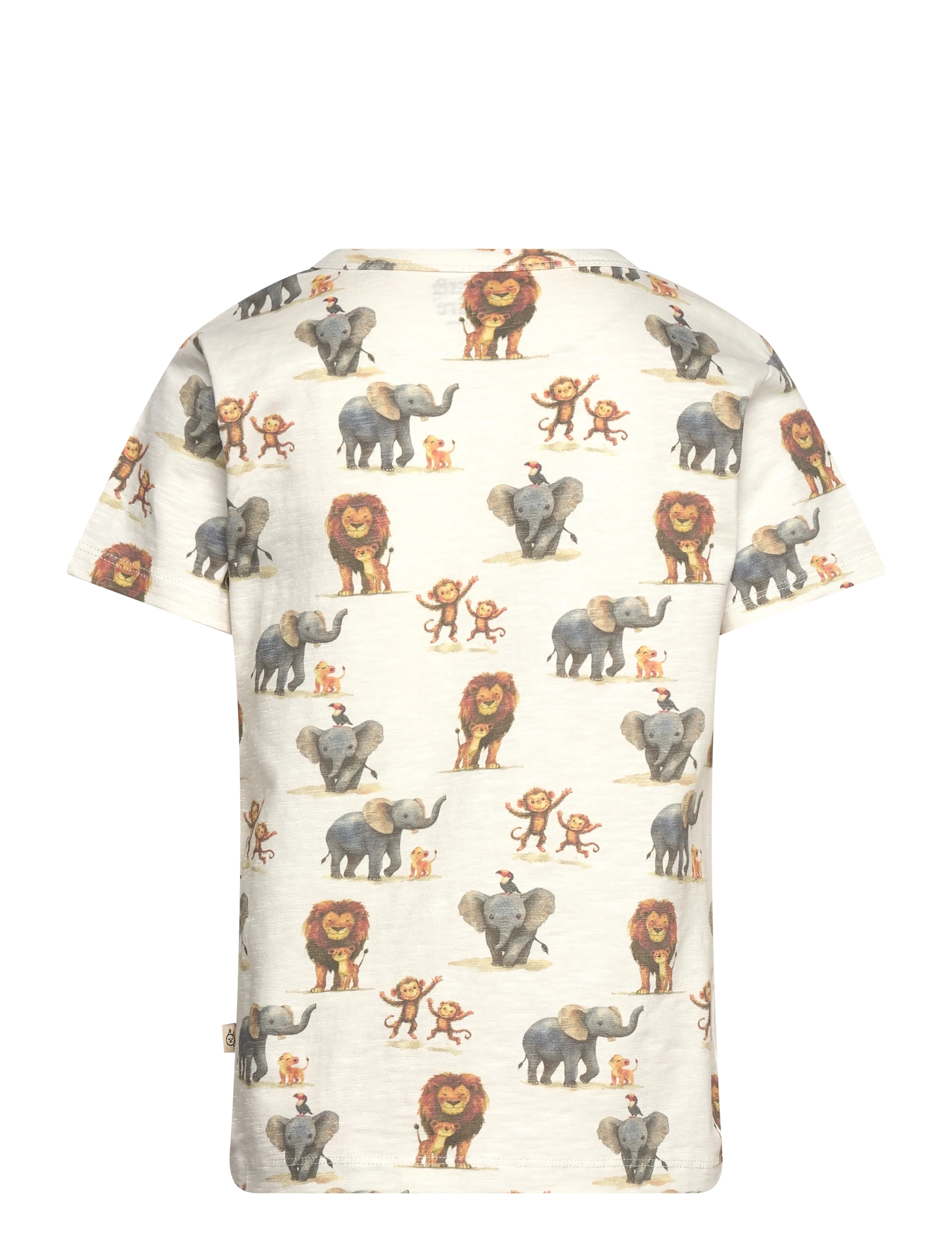 Hust & Claire - HCAugust Zoo - kortærmede t-shirts - ivory - 1