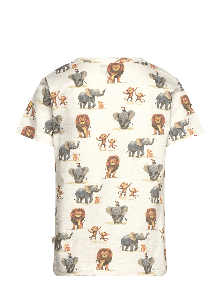 Hust & Claire - HCAugust Zoo - short-sleeved t-shirts - ivory - 1