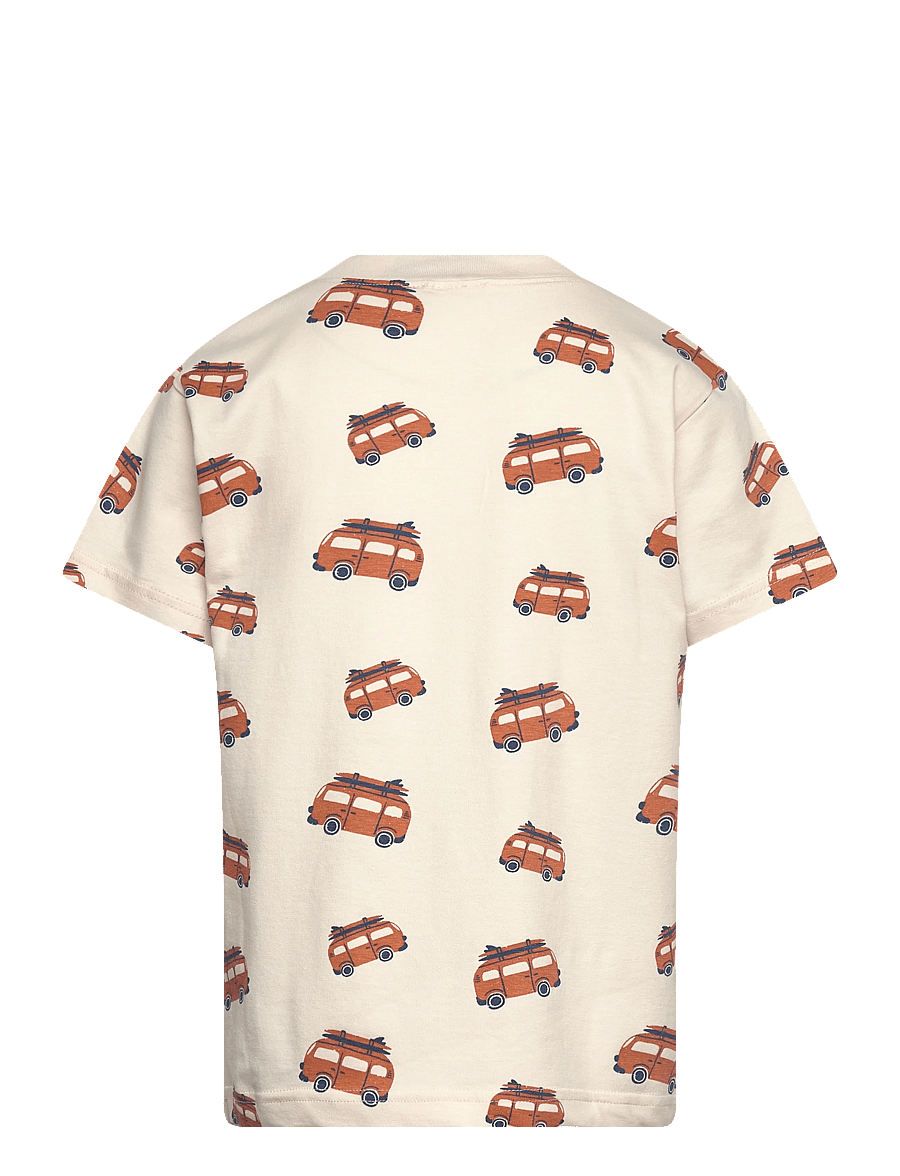 Hust & Claire - HCAnton Van - kortærmede t-shirts - sandshell - 1
