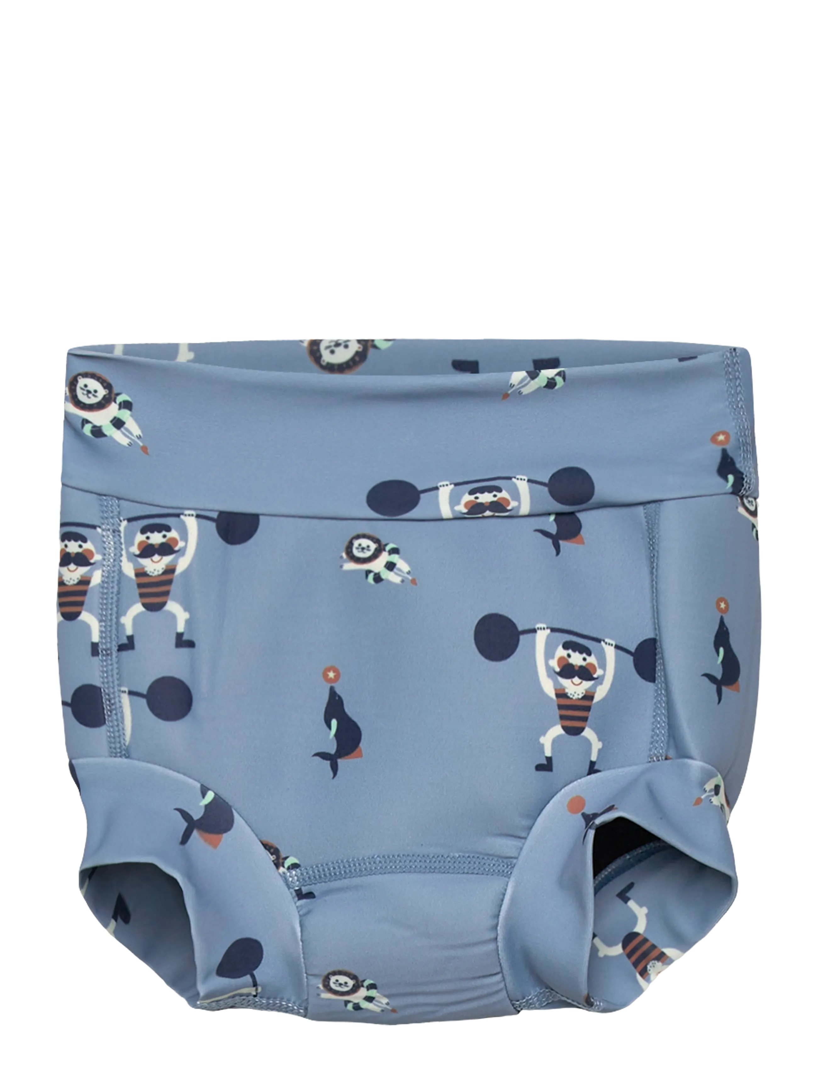 Hust & Claire Hcharumi Boy, 50/62, Bademode, Blau - Nappie Briefs, Kinder