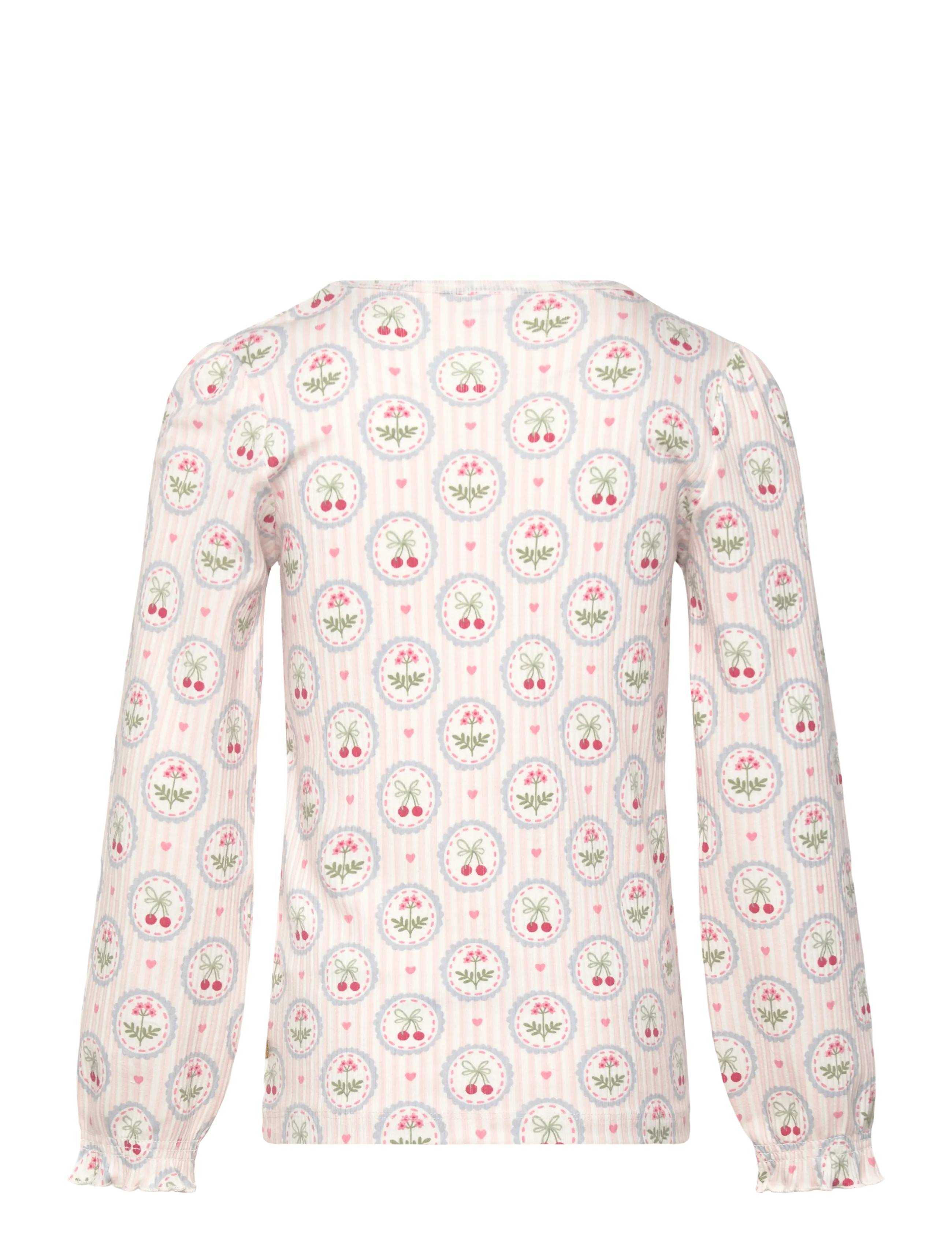 Hust & Claire - HCAlma Frame - langærmede t-shirts - ivory - 1