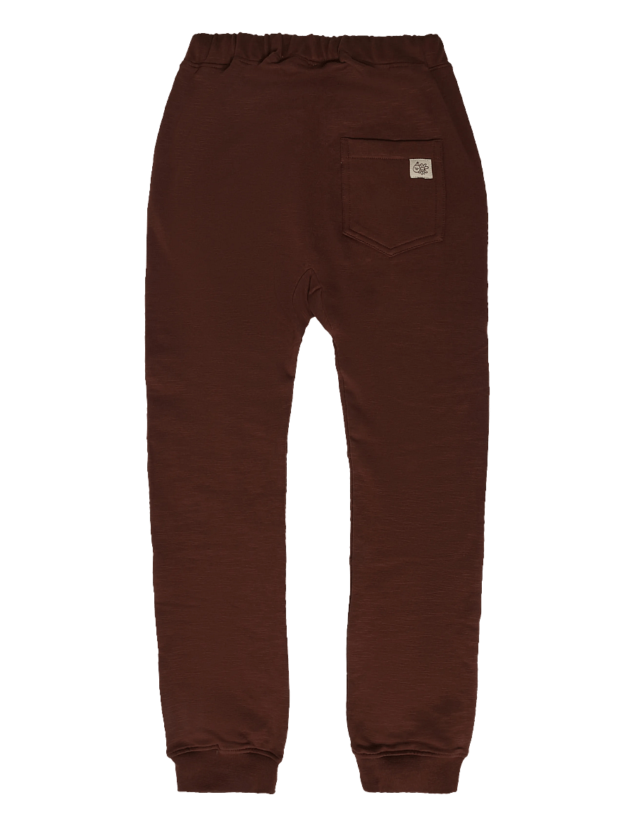 Hust & Claire - HCGeorge Solid Brushed - jogginghosen - soil - 1