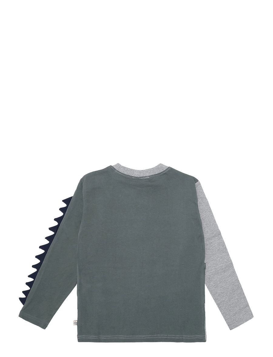 Hust & Claire - HCAnton Dino - langärmelig - grey melange - 1