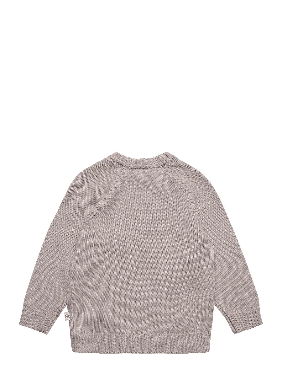 Hust & Claire - HCPelle Trucks - stickade tröjor - beige melange - 1