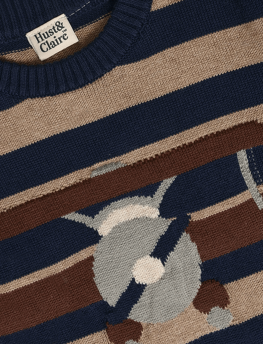 Hust & Claire - HCPelle Aeroplane - pullover - blues - 2