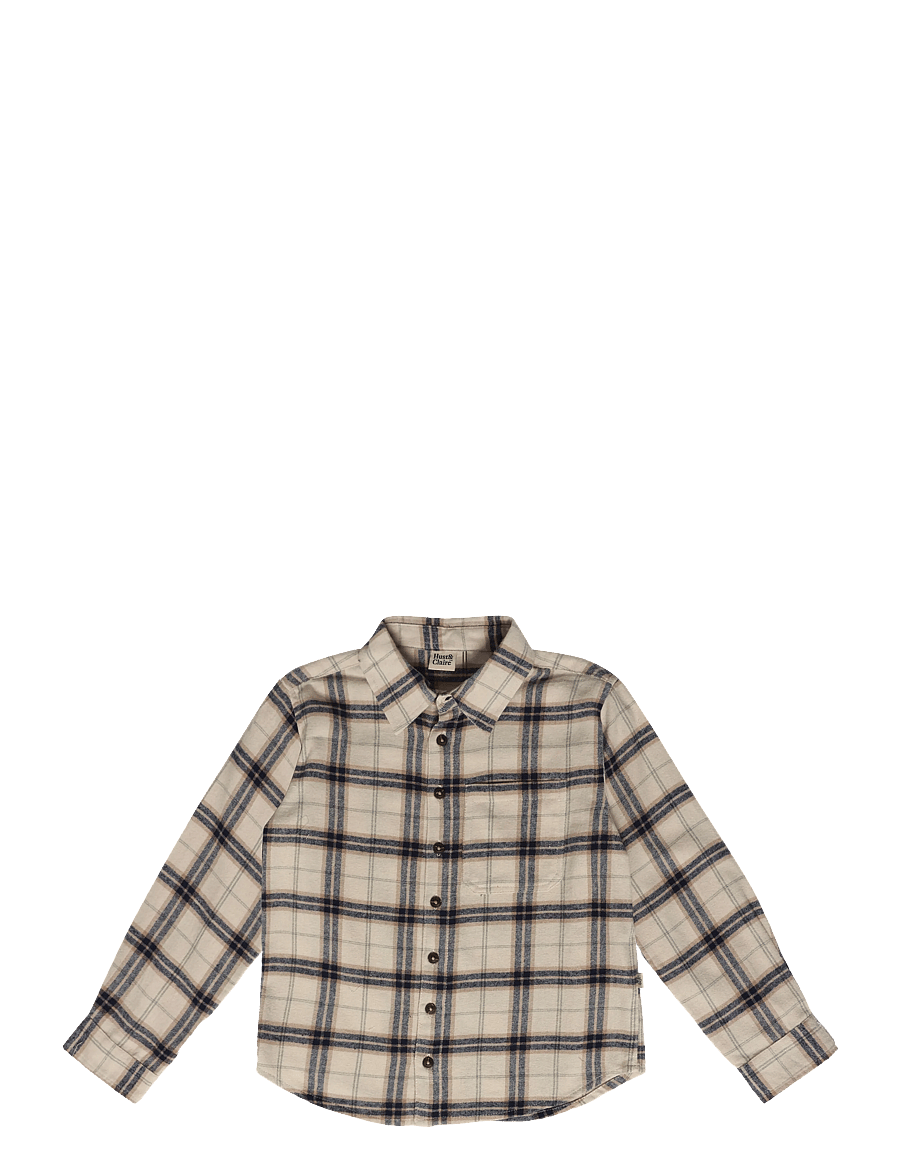 Hust & Claire - HCRavn Soft - langärmlige hemden - french oak - 0