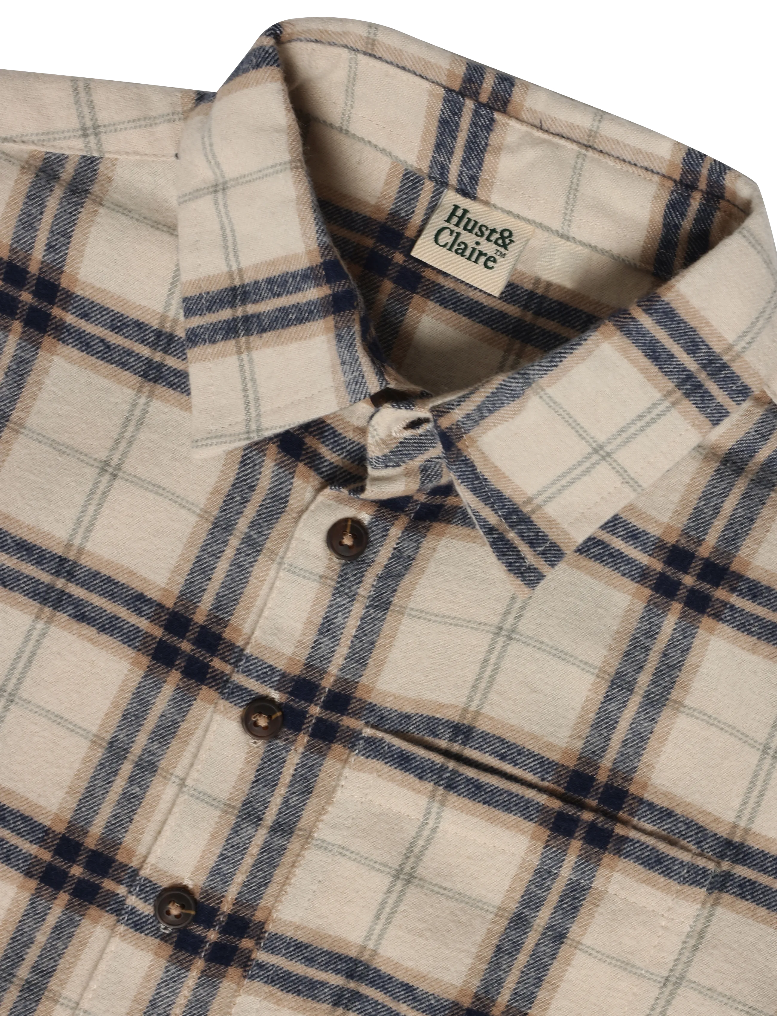 Hust & Claire - HCRavn Soft - langärmlige hemden - french oak - 2
