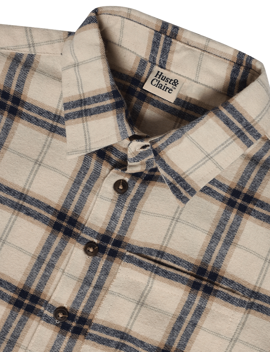 Hust & Claire - HCRavn Soft - langärmlige hemden - french oak - 2