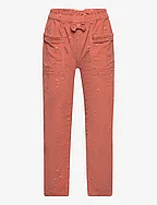 Tinna - Trousers - RED CLAY
