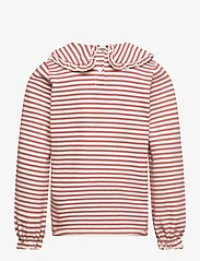 Hust & Claire - Anbella - T-shirt - langærmede t-shirts - red clay - 1
