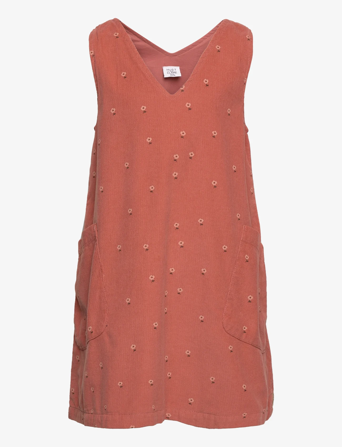 Hust & Claire - Kida - Dress - casual jurken zonder mouwen - red clay - 0