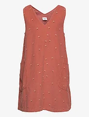 Hust & Claire - Kida - Dress - sleeveless casual dresses - red clay - 0