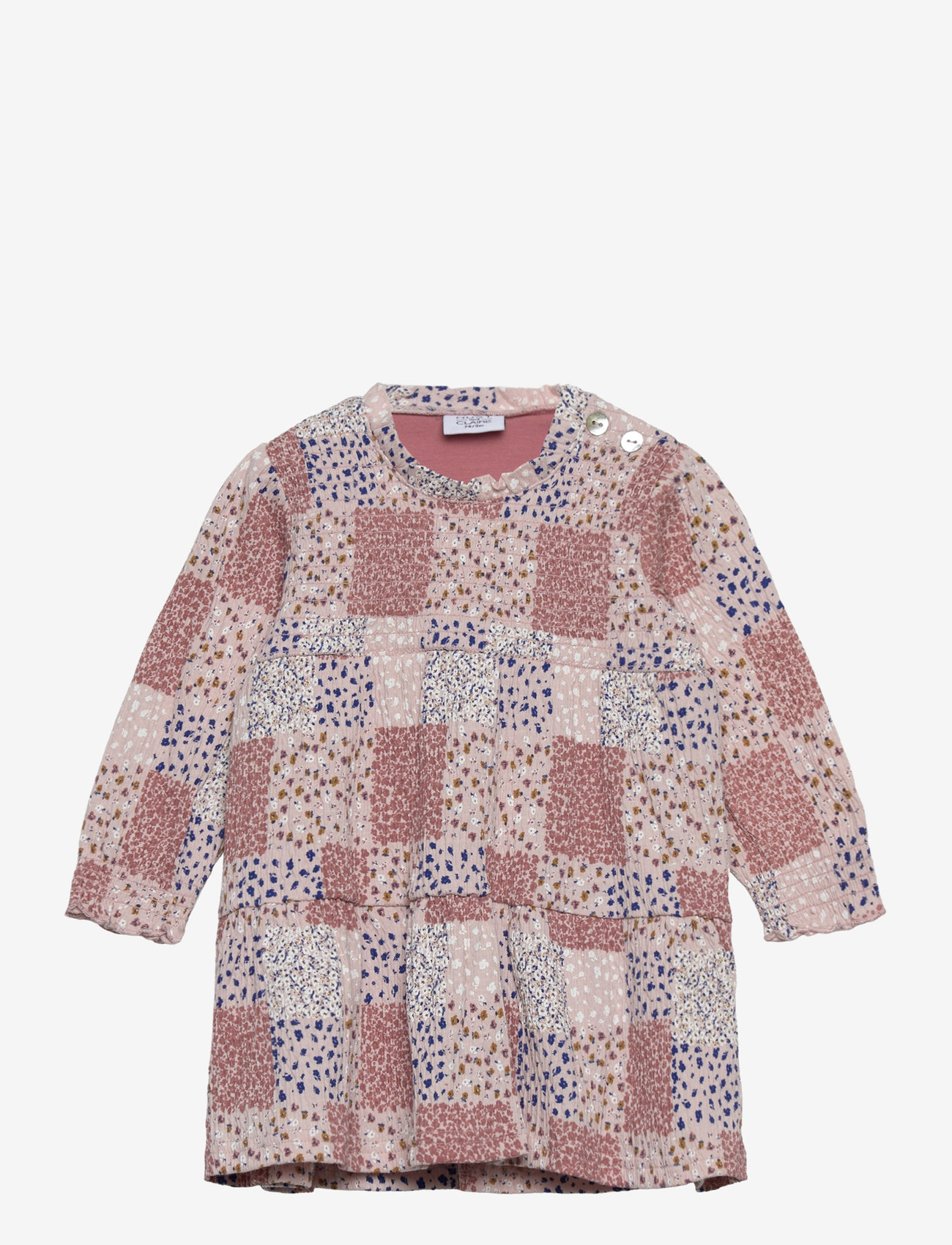 Hust & Claire - Kis - Dress - langærmede babykjoler - peach dust - 0