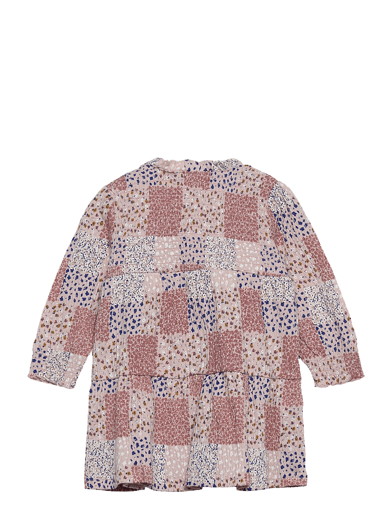 Hust & Claire - Kis - Dress - langærmede babykjoler - peach dust - 1