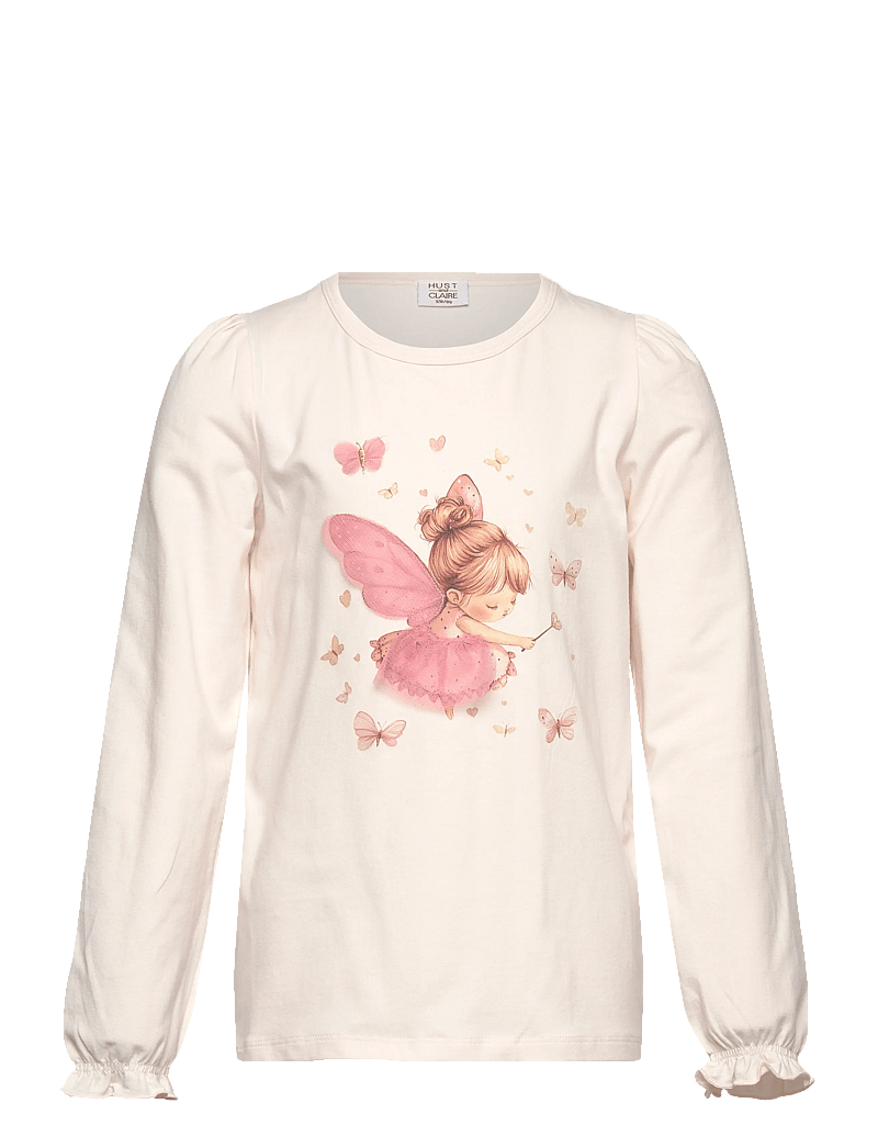 Hust & Claire - HCAlma Baby fairy - langerma bolir - petal pink - 0