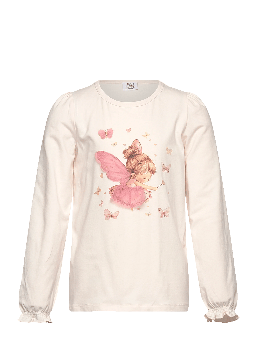 Hust & Claire - HCAlma Baby fairy - long-sleeved t-shirts - petal pink - 0