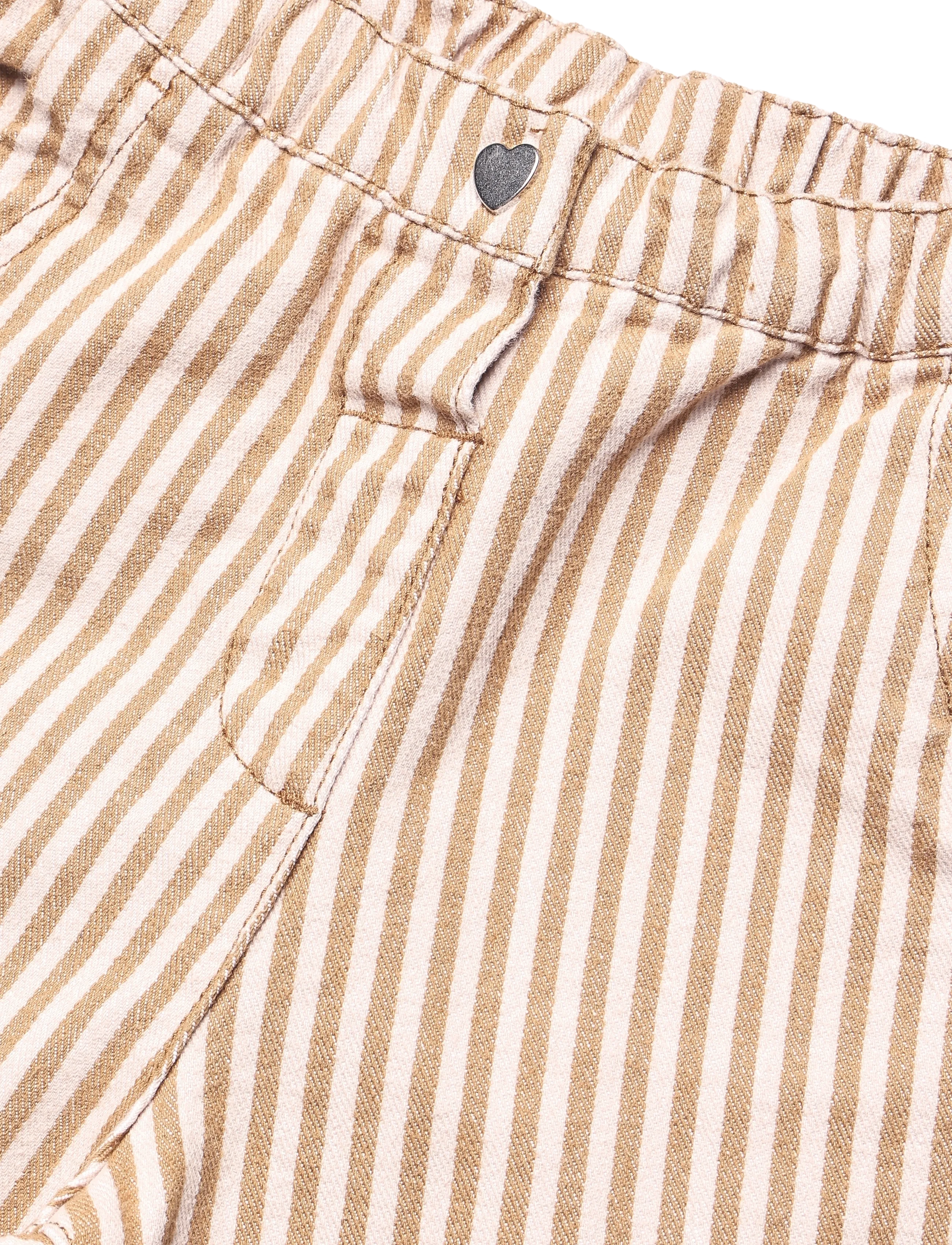 Hust & Claire - HCTammy Stripe - babybukser - chipmunk - 2