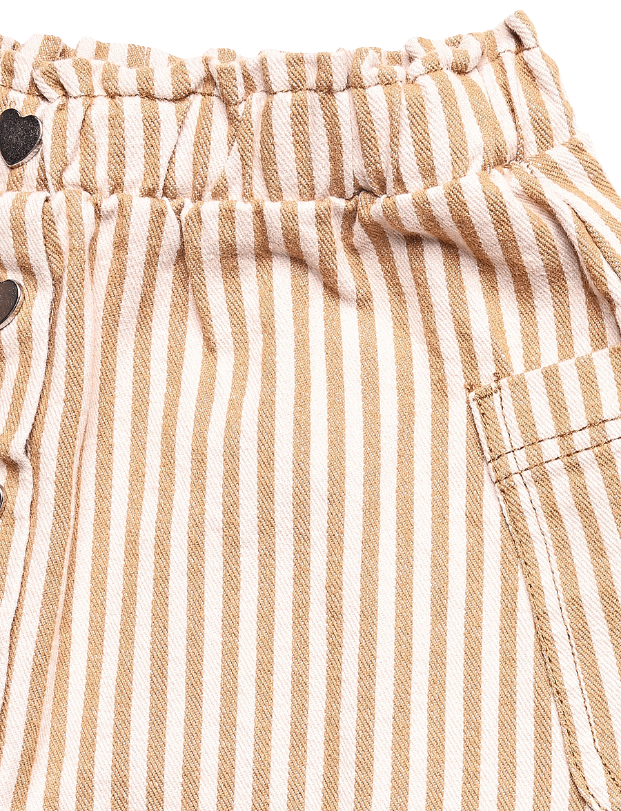 Hust & Claire - HCNanna Stripe - kurze röcke - chipmunk - 2