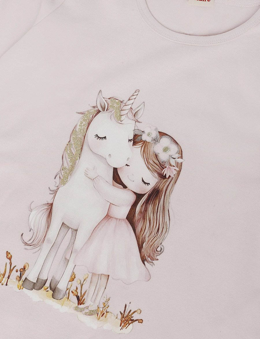 Hust & Claire - HCAlma Hugs - pikkade varrukatega t-särgid - hushed pink - 2