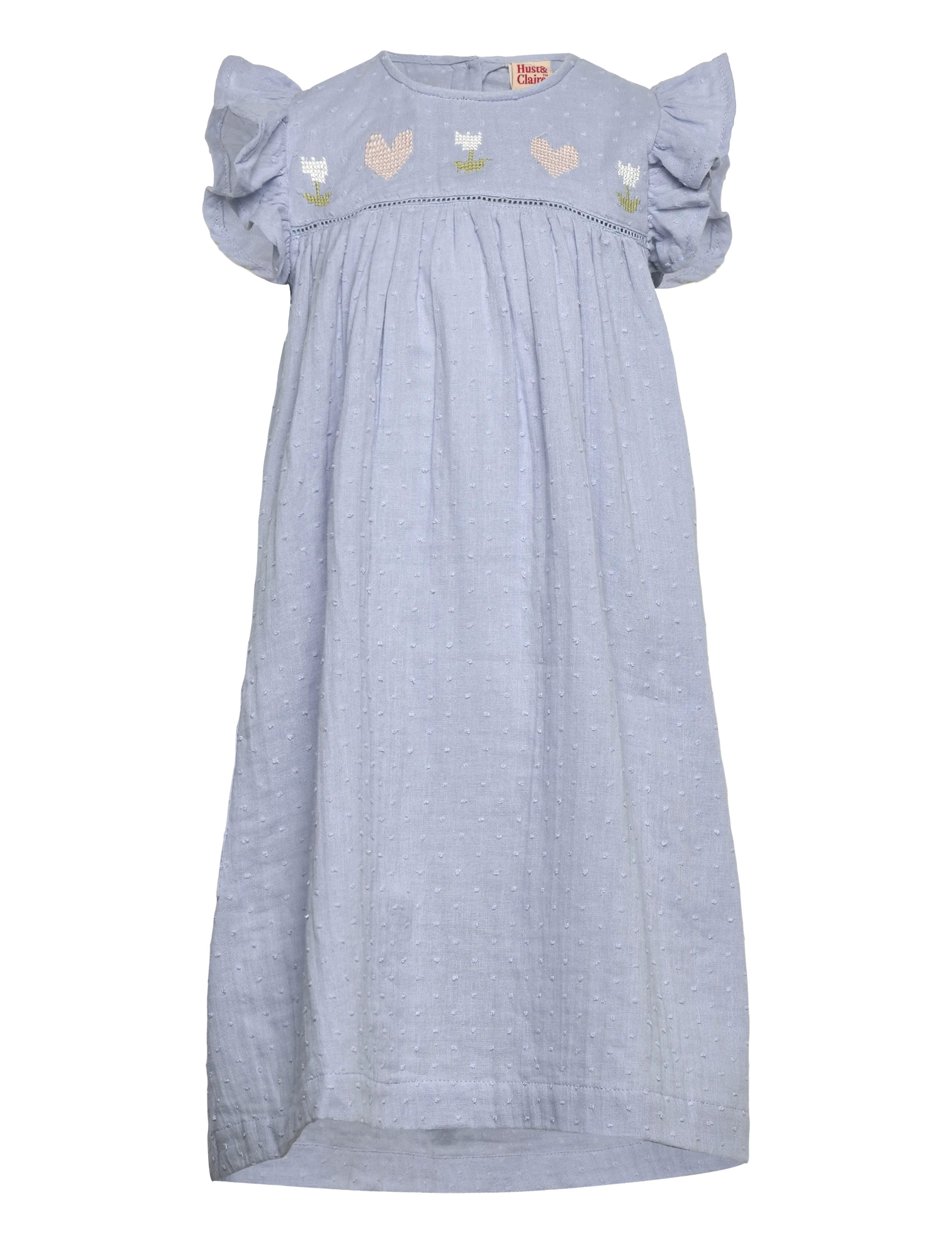 HUST & CLAIRE Hckatinka Dobby Blau - 98 - Kinder