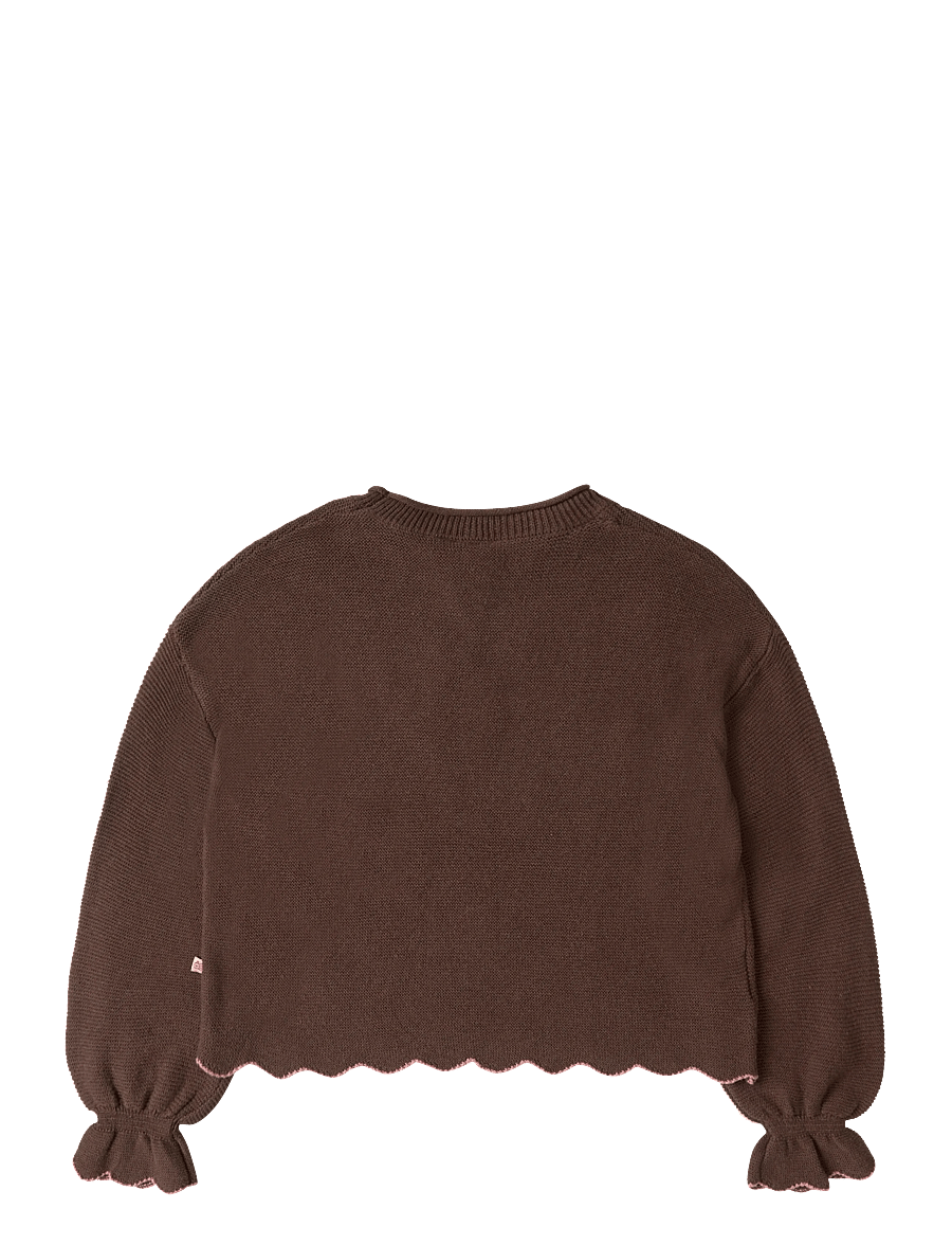 Hust & Claire - HCCharlotte Flowerboom - dressipluusid - toffee melange - 1