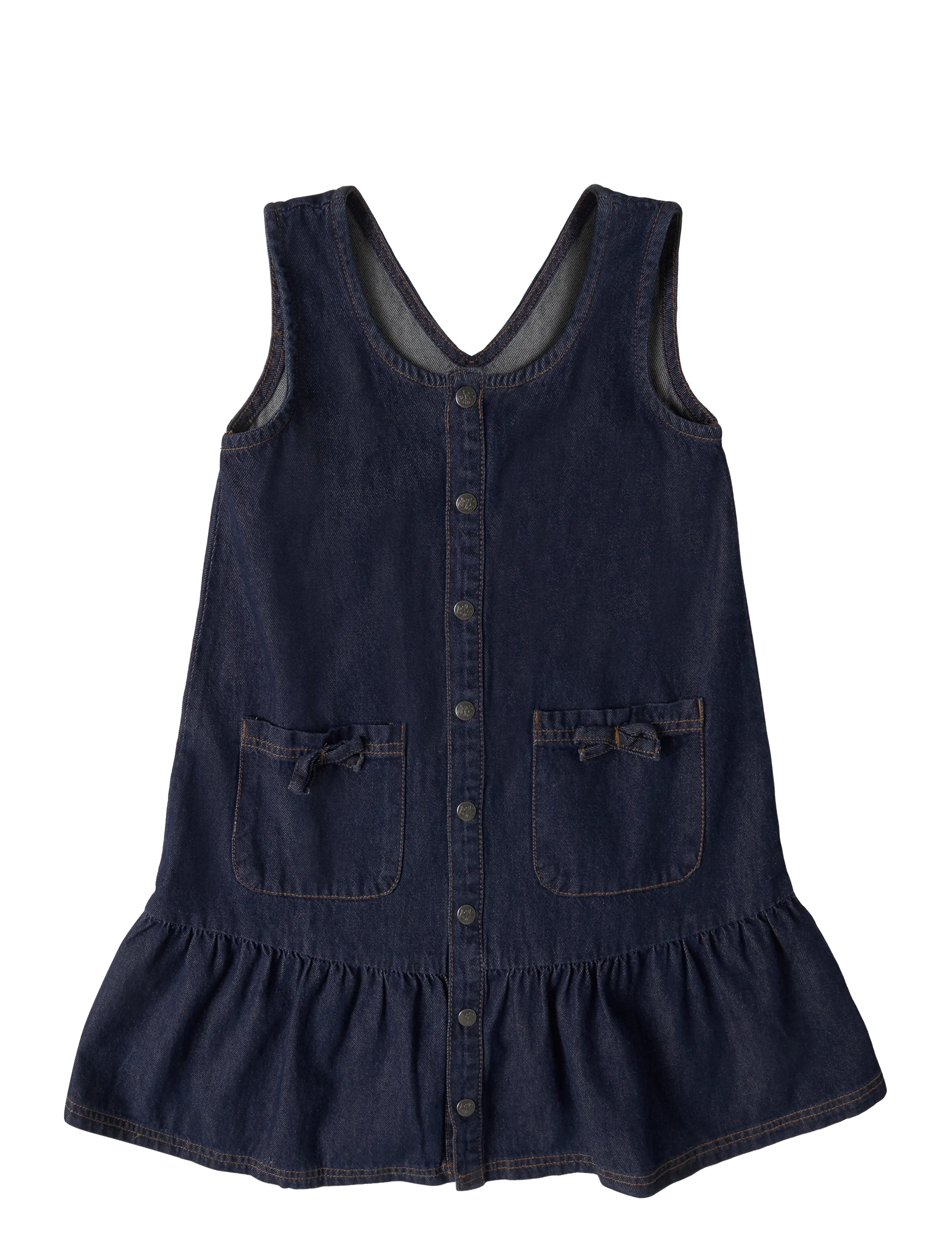 Hust & Claire HCKaroline Denim - Varrukateta vabaajakleidid - DARK BLUE DENIM / navy