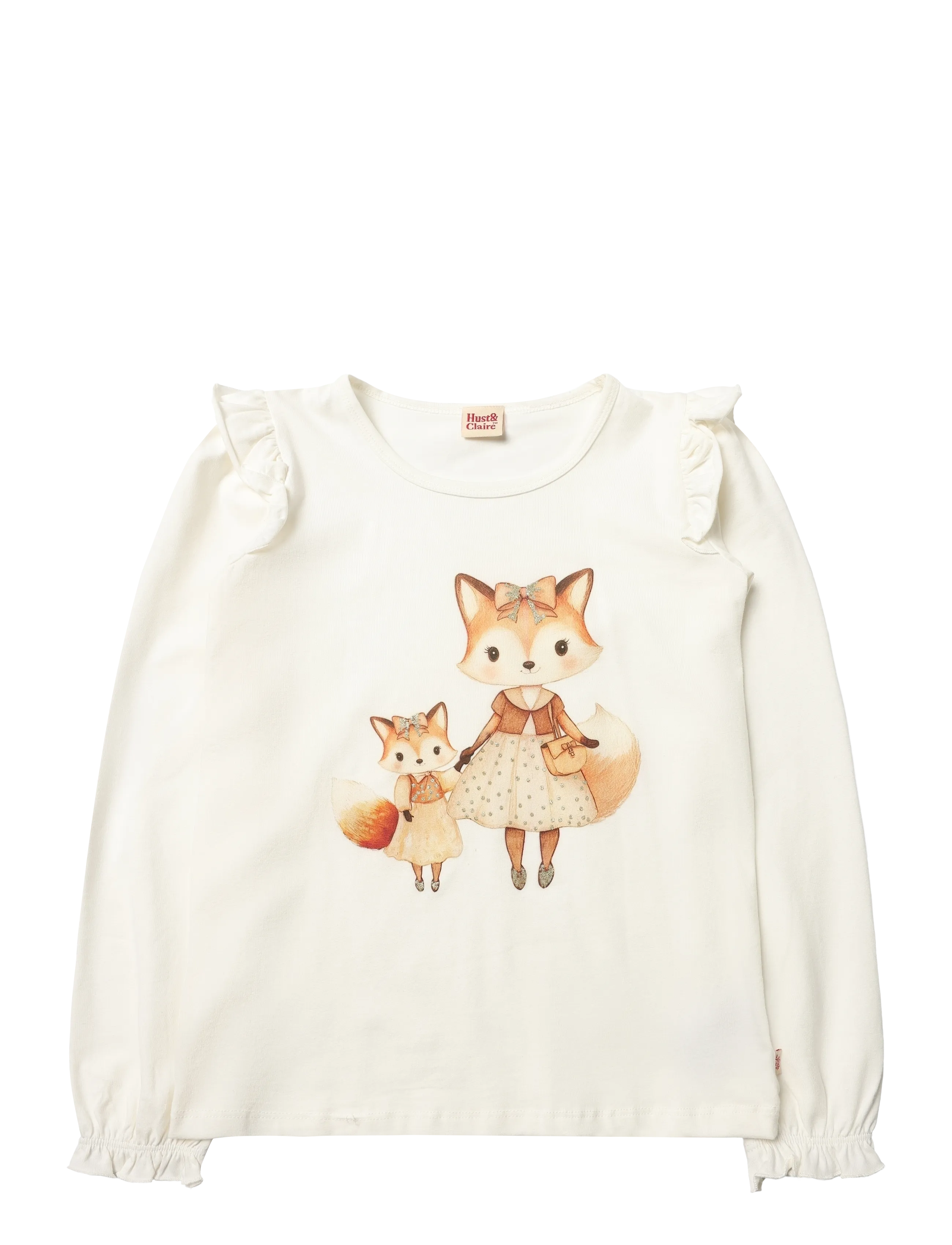 Hust & Claire HCAlma Fox - Tøj - IVORY / cream